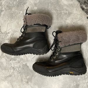 Black Adirondack Weatherproof Ugg Boots